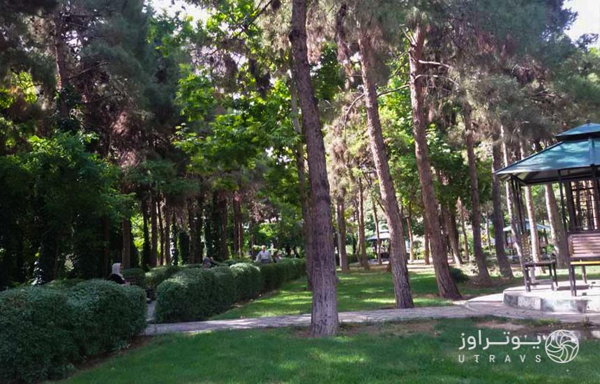 منظره زیبای بوستان ستارخان تهران